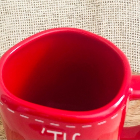 Rae Dunn ‘TIS THE SEASON Red Christmas Mug - Picture 3 of 4